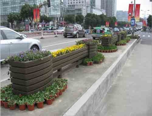 包頭道路景觀花箱