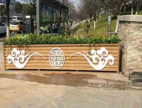 白城市政道路花箱